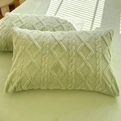 Velvet Pillow Covers — Eight Colours, Single or Pair