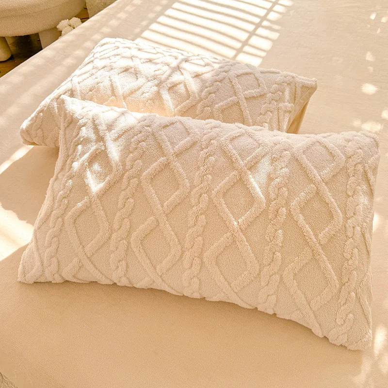 Velvet Pillow Covers — Eight Colours, Single or Pair
