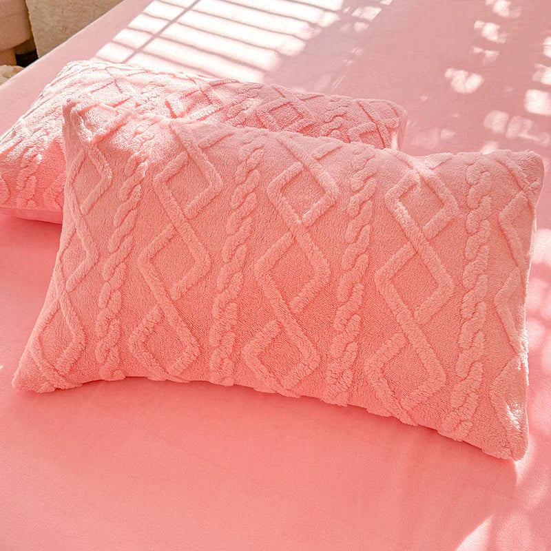 Velvet Pillow Covers — Eight Colours, Single or Pair