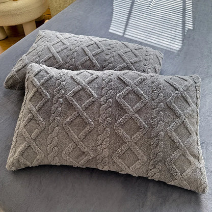 Velvet Pillow Covers — Eight Colours, Single or Pair