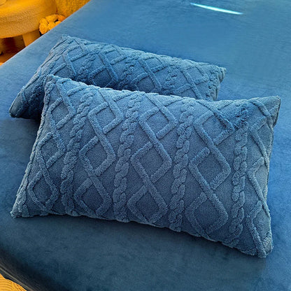 Velvet Pillow Covers — Eight Colours, Single or Pair