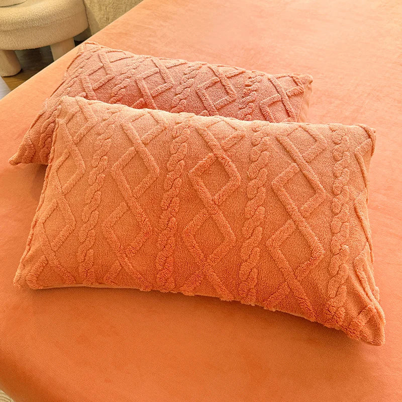 Velvet Pillow Covers — Eight Colours, Single or Pair