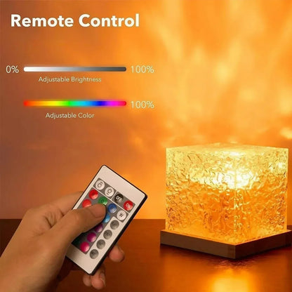 Ocean Wave Aurora Projector Lamp — 16 Colours with Remote