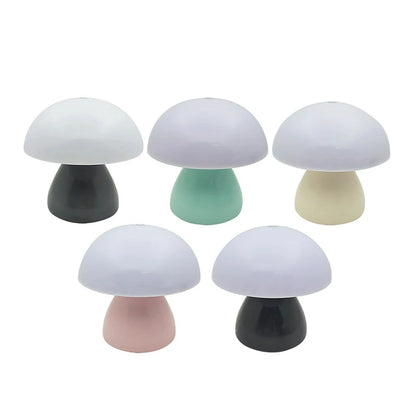 Rechargeable Mushroom Table Lamp — Cordless Touch Dimming